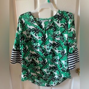 Valerie Stevens Summer Tropical Blouse 🌴